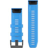 Ремешок для смарт часов GARMIN QUICKFIT 26MM BAND CYAN BLUE SILICONE 10154